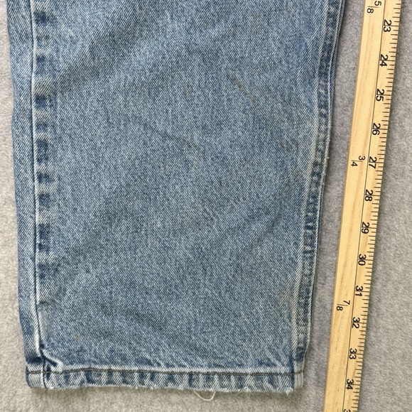 Carhartt B160 DST‎ Relaxed Fit Jeans 40x34 Light Wash Distressed Workwear - Picture 8 of 11